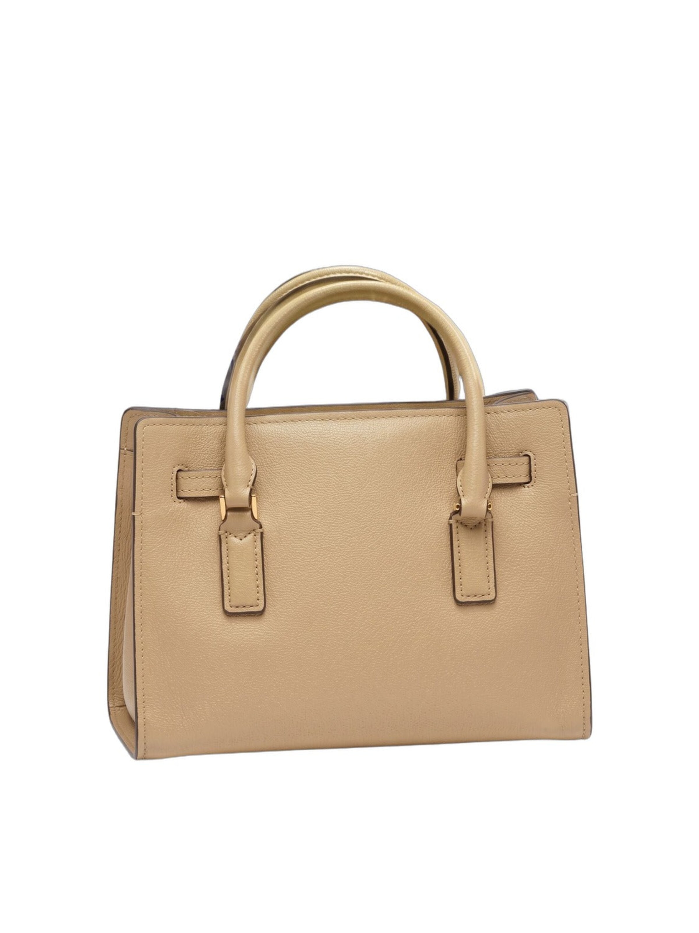 MICHAEL Michael Kors Handväska 'Michael Kors Sac à main Hamilton Cuir Khaki' i grön