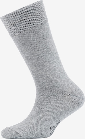 s.Oliver Socks 'Torino' in Grey