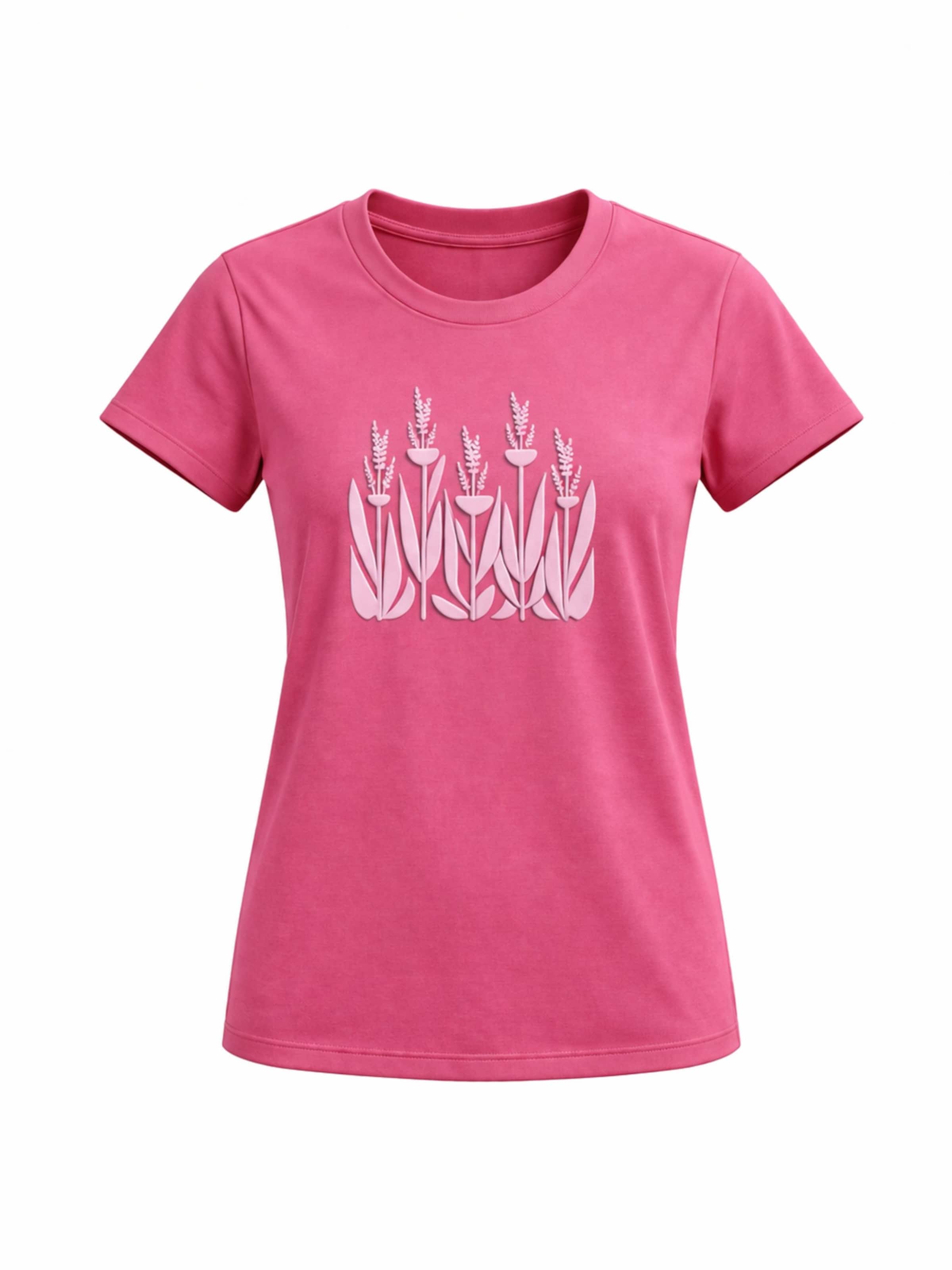 LEAFLETIC Shirts 'Leafletic Women’s T-Shirt' i pink: forside