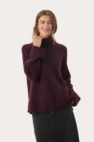 Part Two Pullover 'Leahs' i rød: forside