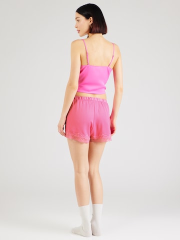 Lindex Пижамные штаны в Ярко-розовый