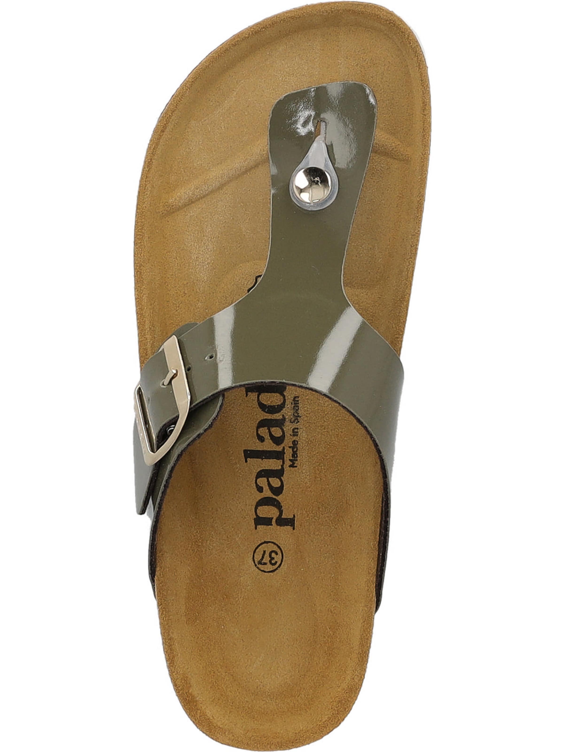 Palado T-bar sandals 'Palado Kos PL Lack' in Green