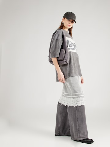 TOPSHOP Oversize t-shirt 'Marseille' i grå