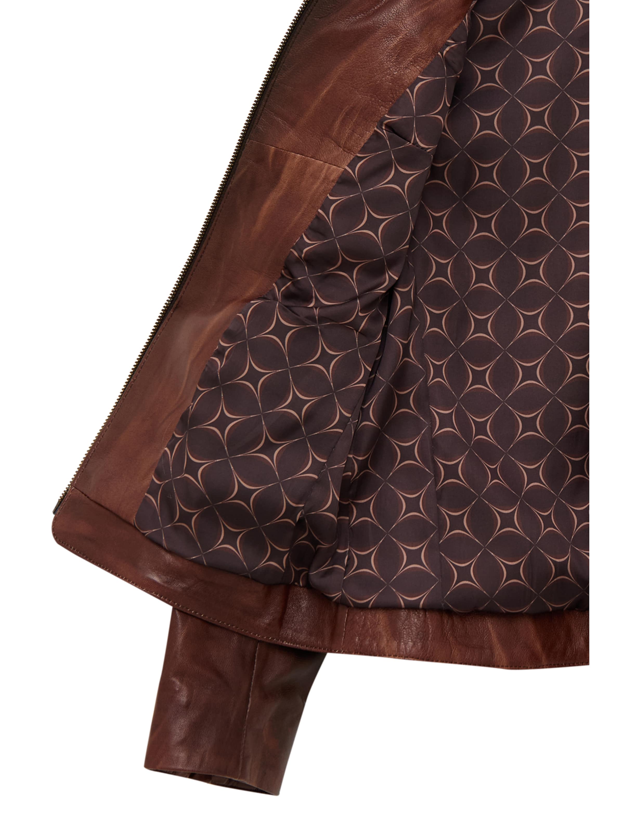 Derimod Between-season jacket 'Janet' in Brown