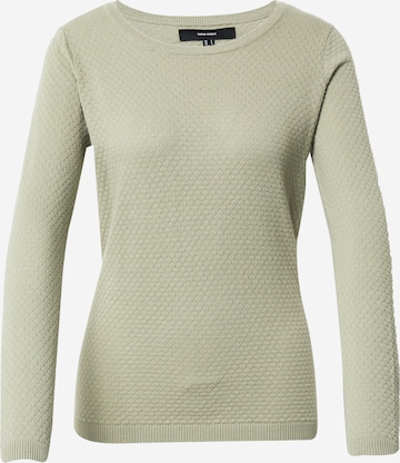 VERO MODA Sweater 'Care' in Green: front