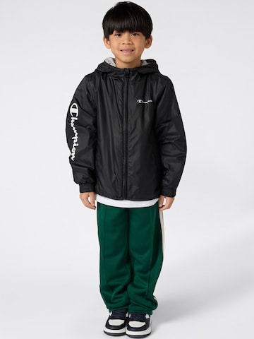 Champion Authentic Athletic Apparel Демисезонная куртка в Черный