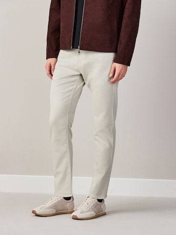 Next Slimfit Jeans in Wit: voorkant