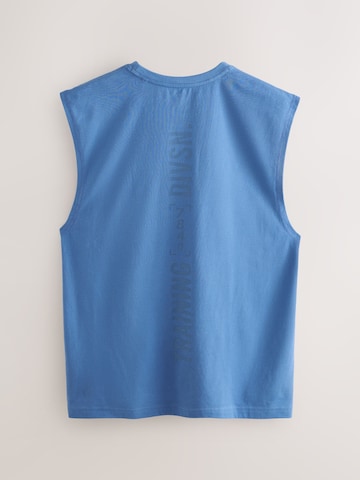 T-Shirt 'Training Division' Next en bleu
