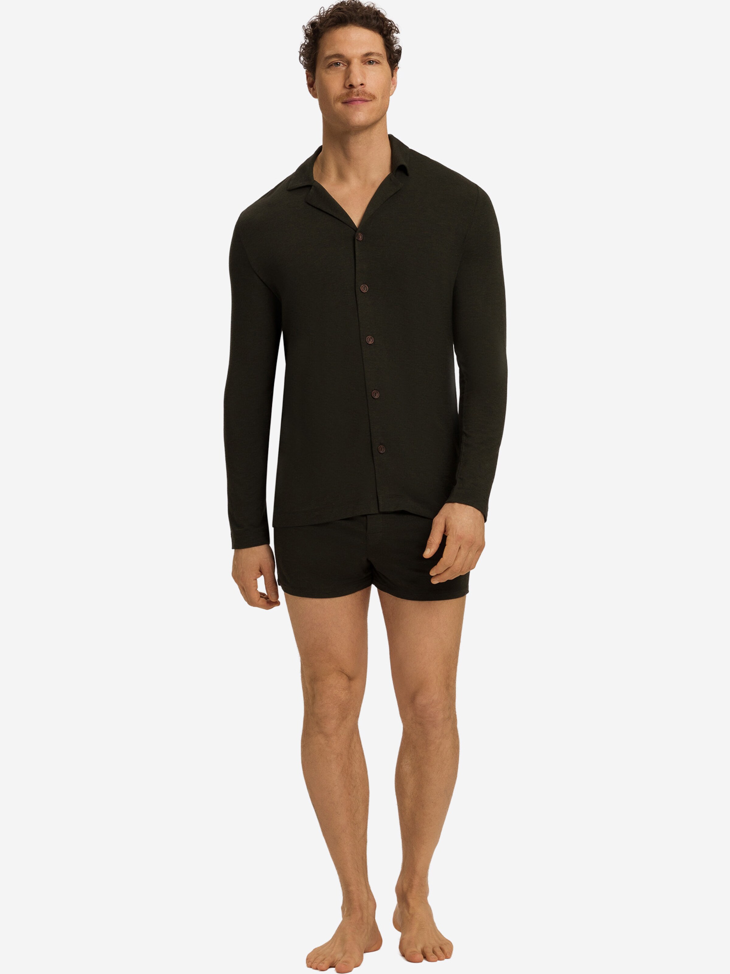 Hanro Boxer shorts ' Casuals Daywear ' in Black
