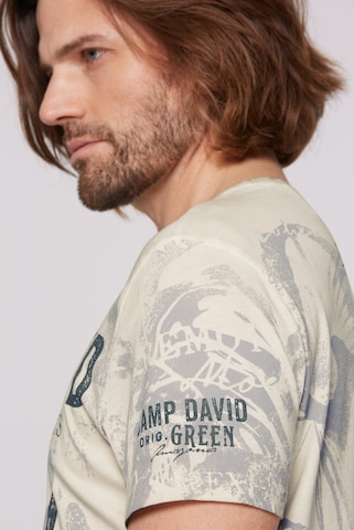T-Shirt CAMP DAVID en argent