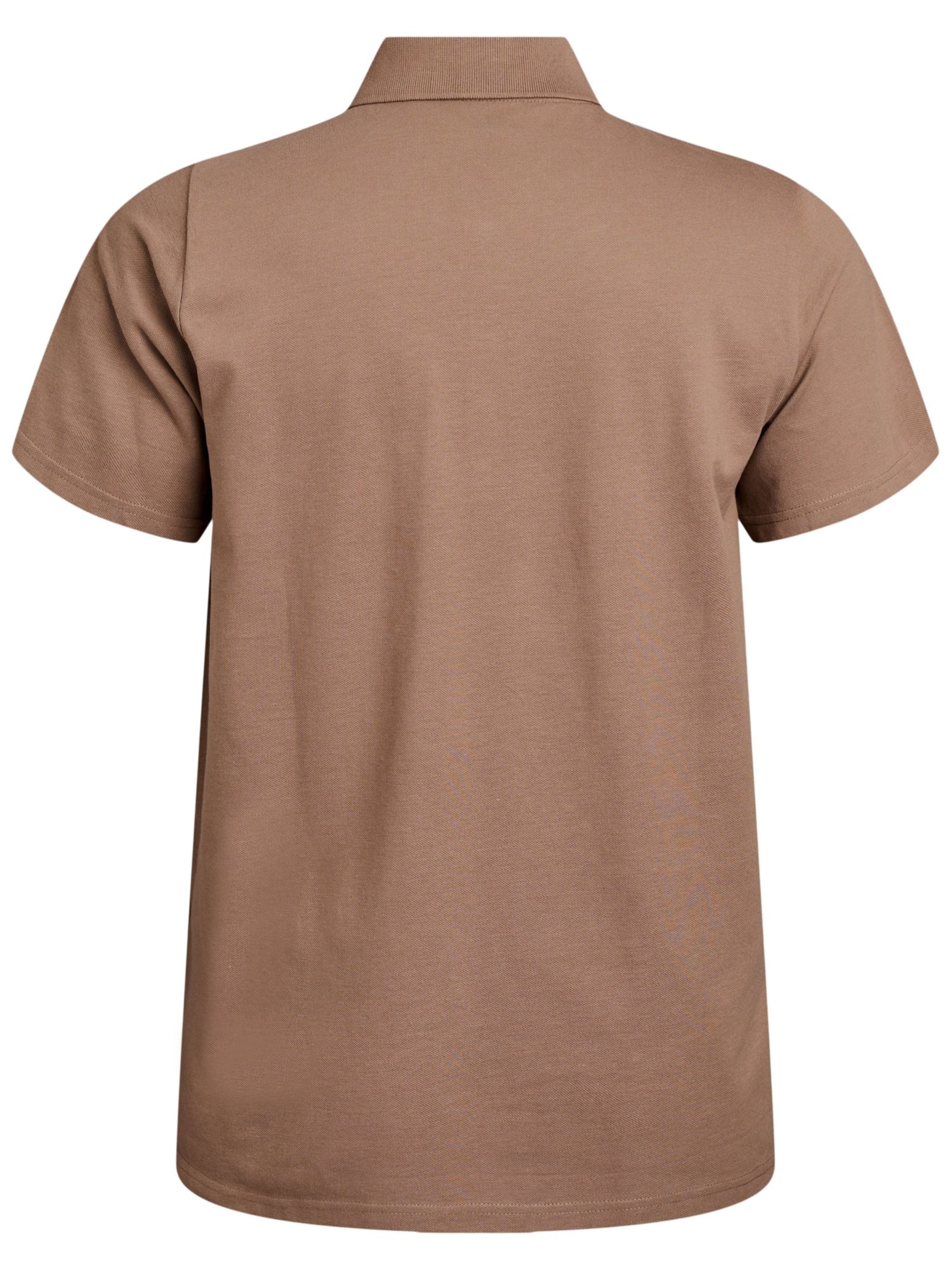 T-shirt 'Fllyn' Flash by Zizzi en marron