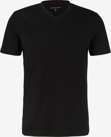 T-Shirt STRELLSON en noir : devant