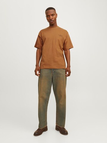 JACK & JONES Shirt 'JPRBLAchad' in Brown