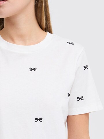 T-shirt ' IHCAMINO SS26 ' ICHI en blanc