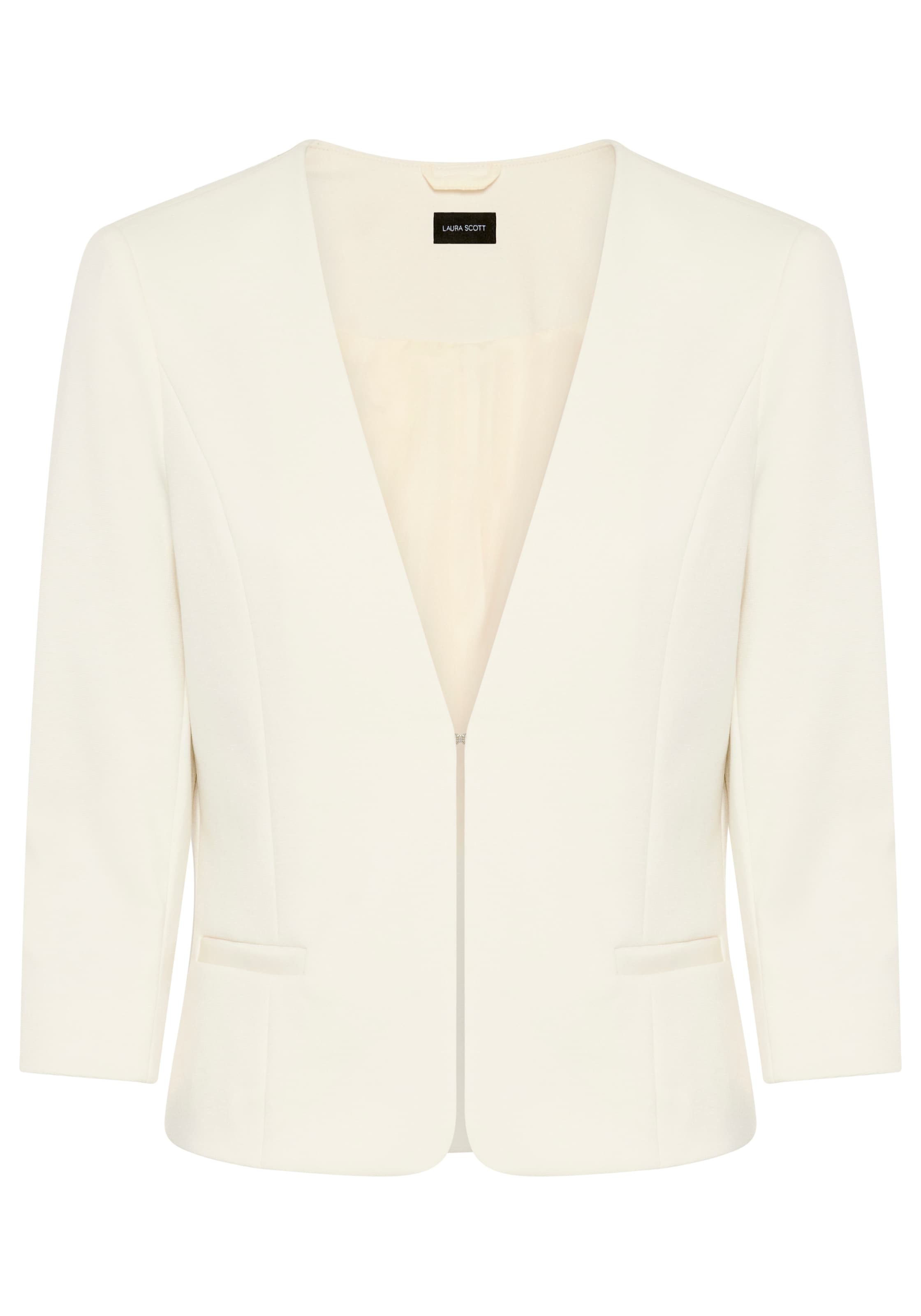 LAURA SCOTT Blazer in offwhite, Produktansicht