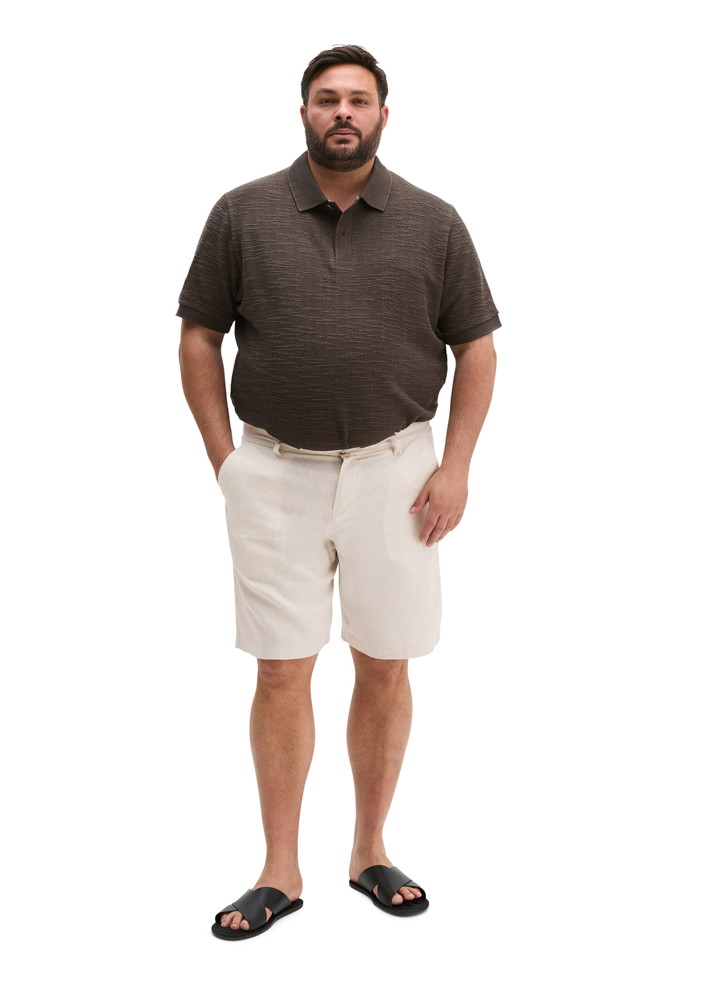 Marc O'Polo Regular Hose in Grau