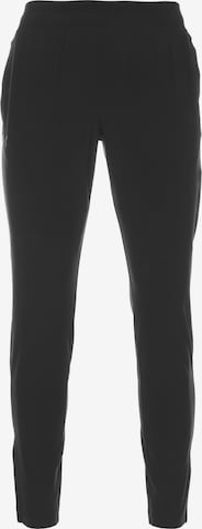 UNDER ARMOUR Tapered Workout Pants in Black: front