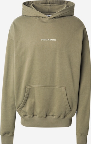 Sweat-shirt 'Colne' Pegador en vert : devant
