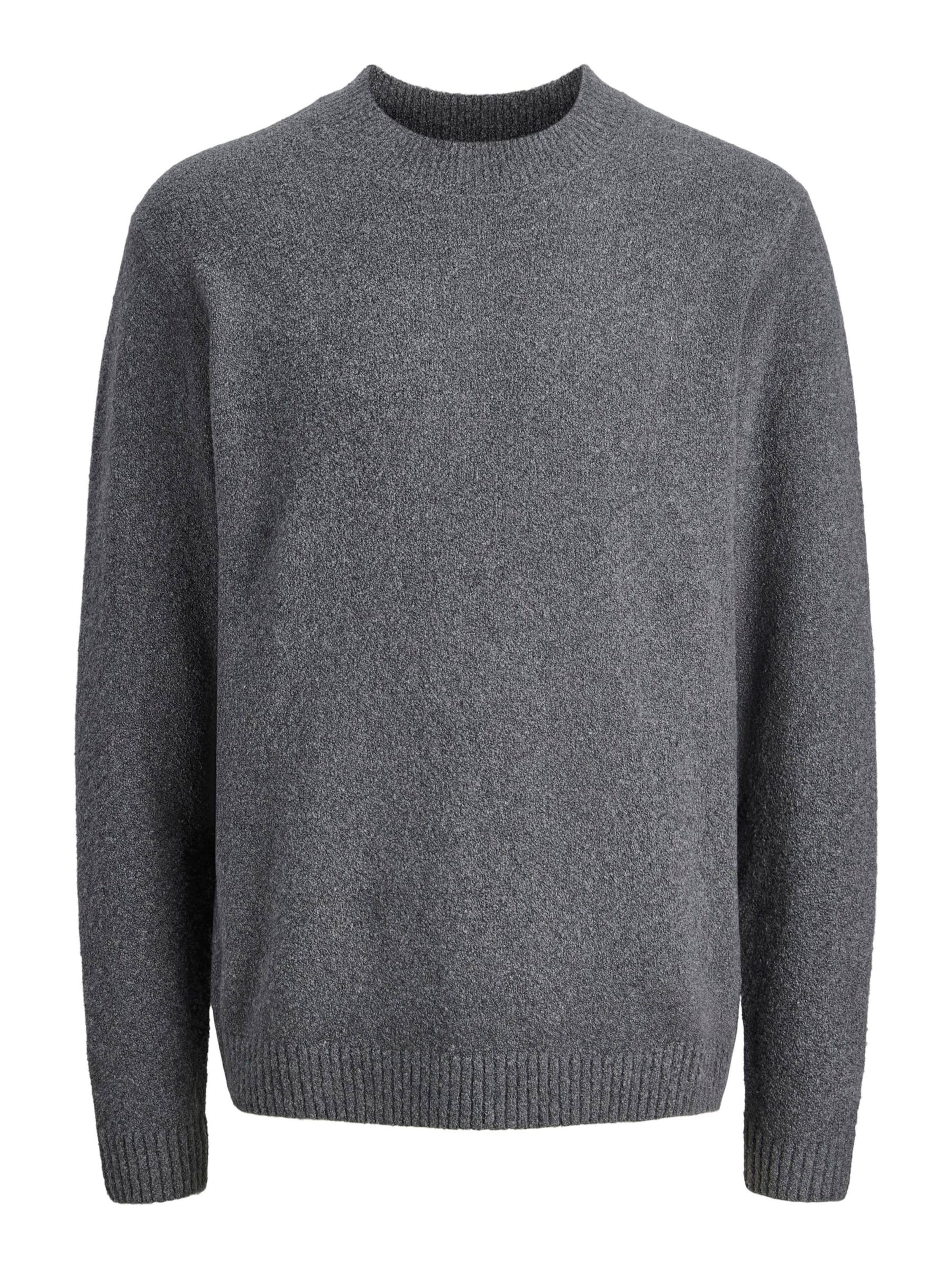 Jack & Jones Premium Sweater in Grey: front