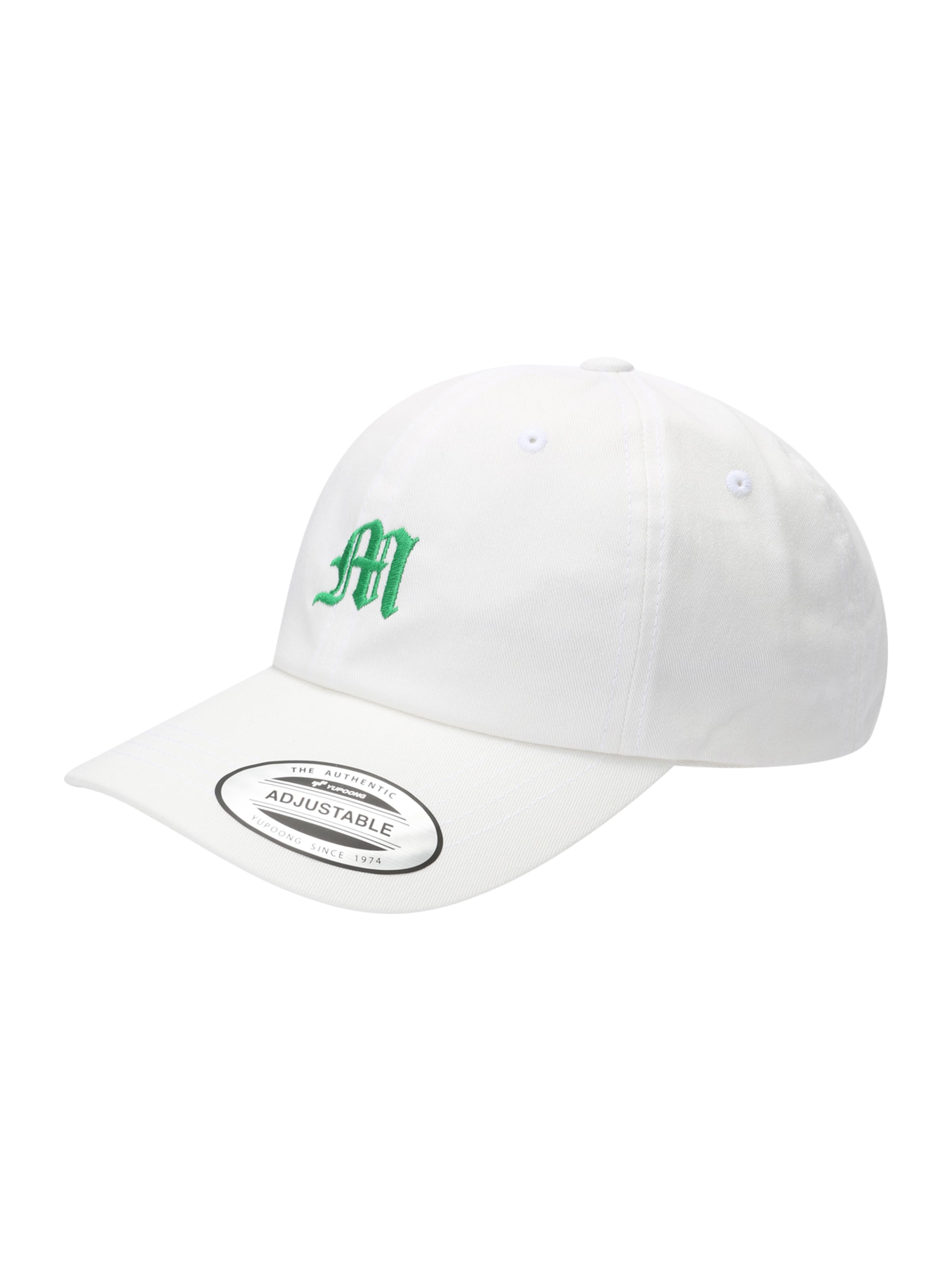 Urban Classics Cap 'Letter' in White: front