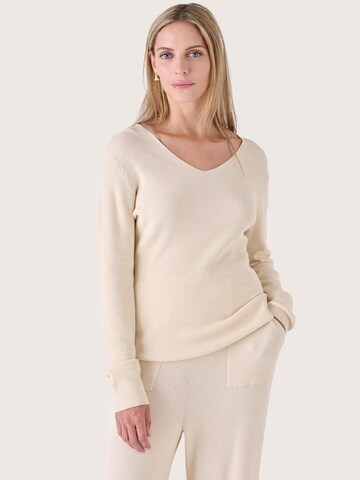 Pull-over 'MYLES' Camomilla Italia en beige : devant