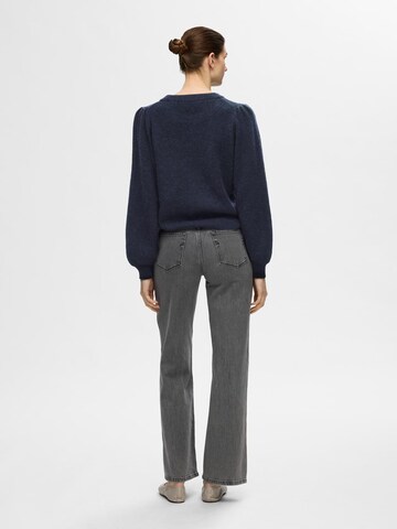 Pull-over 'SLFLulu' SELECTED FEMME en bleu
