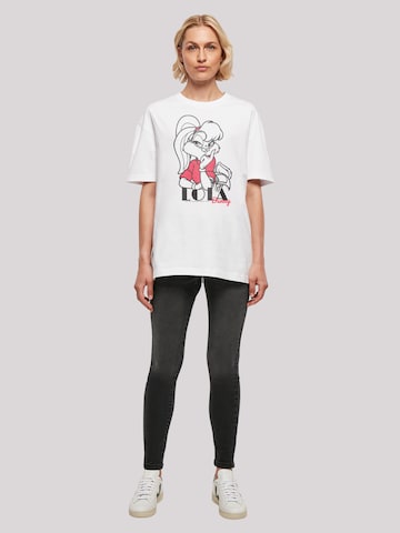 T-shirt oversize 'Classic Lola Bunny' F4NT4STIC en blanc