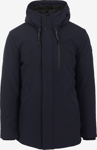 No Excess Winterjas in Blauw: voorkant