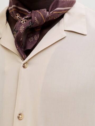 JACK & JONES - Ajuste confortable Camisa 'JJEJeff' en beige