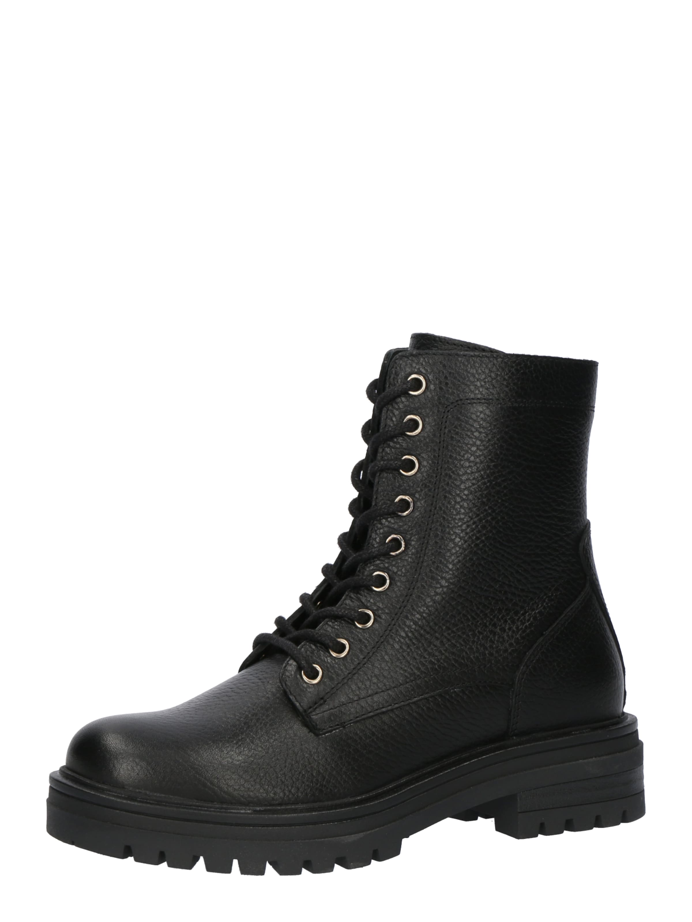 Bottines à lacets 'Ilayda' ABOUT YOU en noir : devant