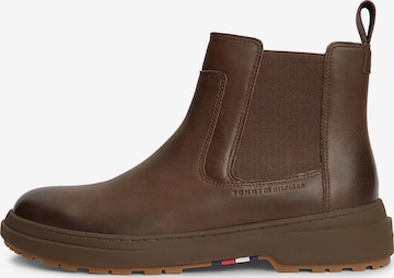 TOMMY HILFIGER Chelsea Boots in Braun: Vorderseite