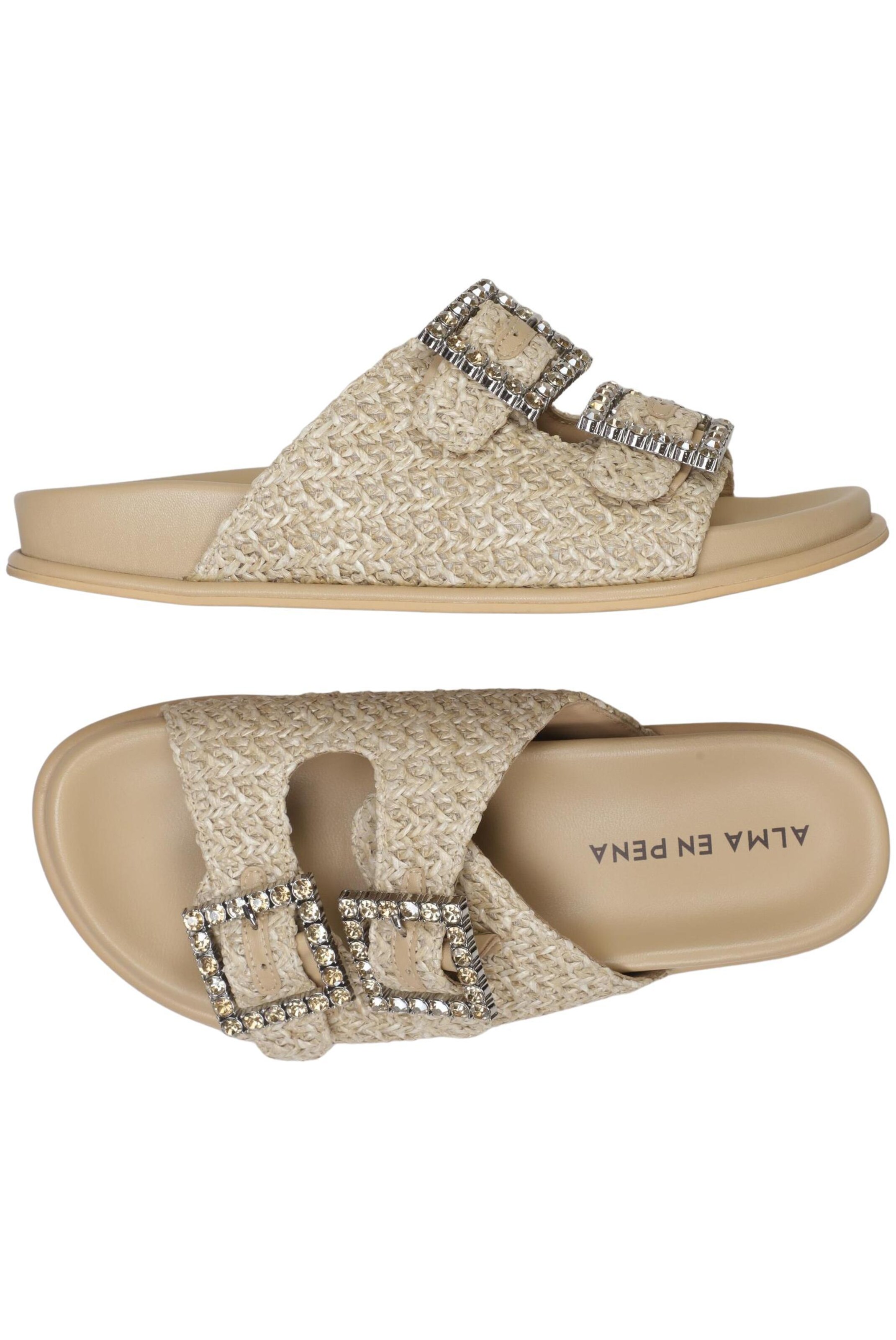 Alma En Pena Sandals & High-Heeled Sandals in 40 in Beige: front