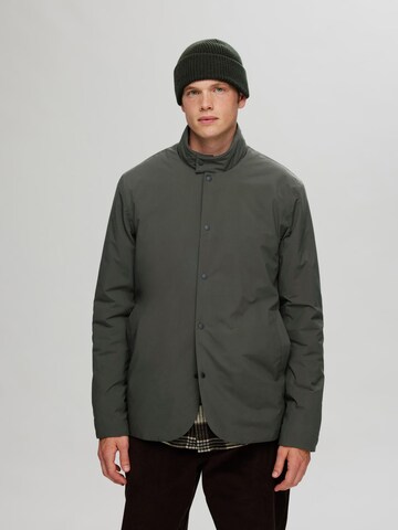 Veste mi-saison SELECTED HOMME en vert