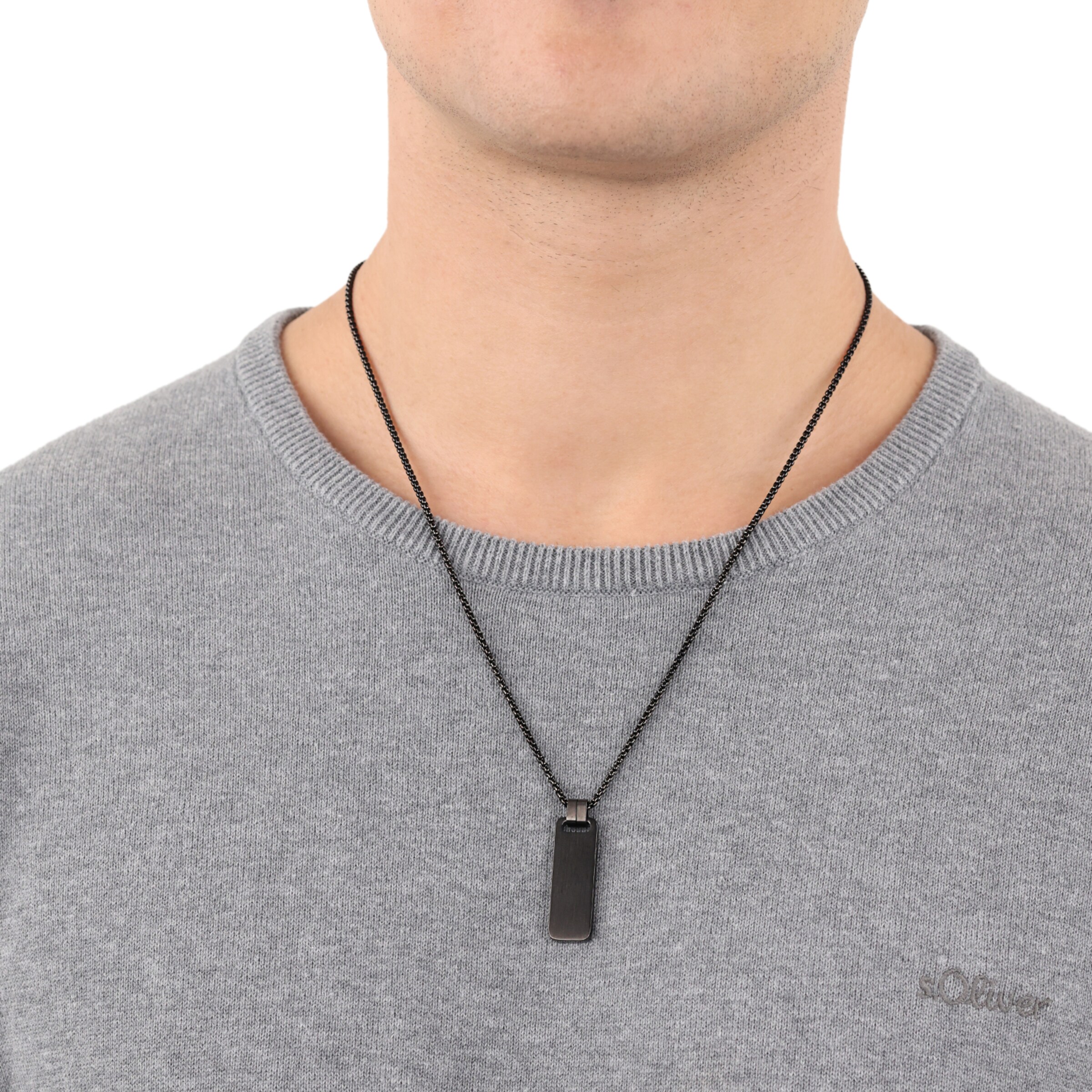 s.Oliver Necklace in Black
