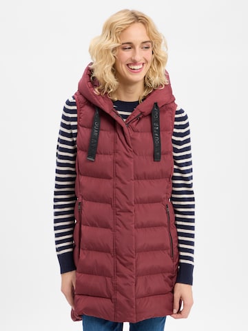 Fuchs Schmitt Weste in Rot: Vorderseite