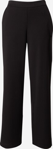 VILA Loose fit Trousers 'Her' in Black: front