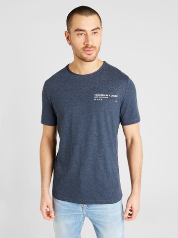 T-Shirt s.Oliver en bleu : devant