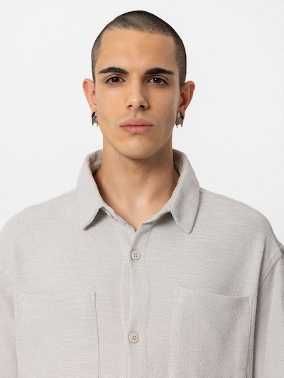 VAMOS CLO Button Up Shirt 'Moselle' in Grey, Item view