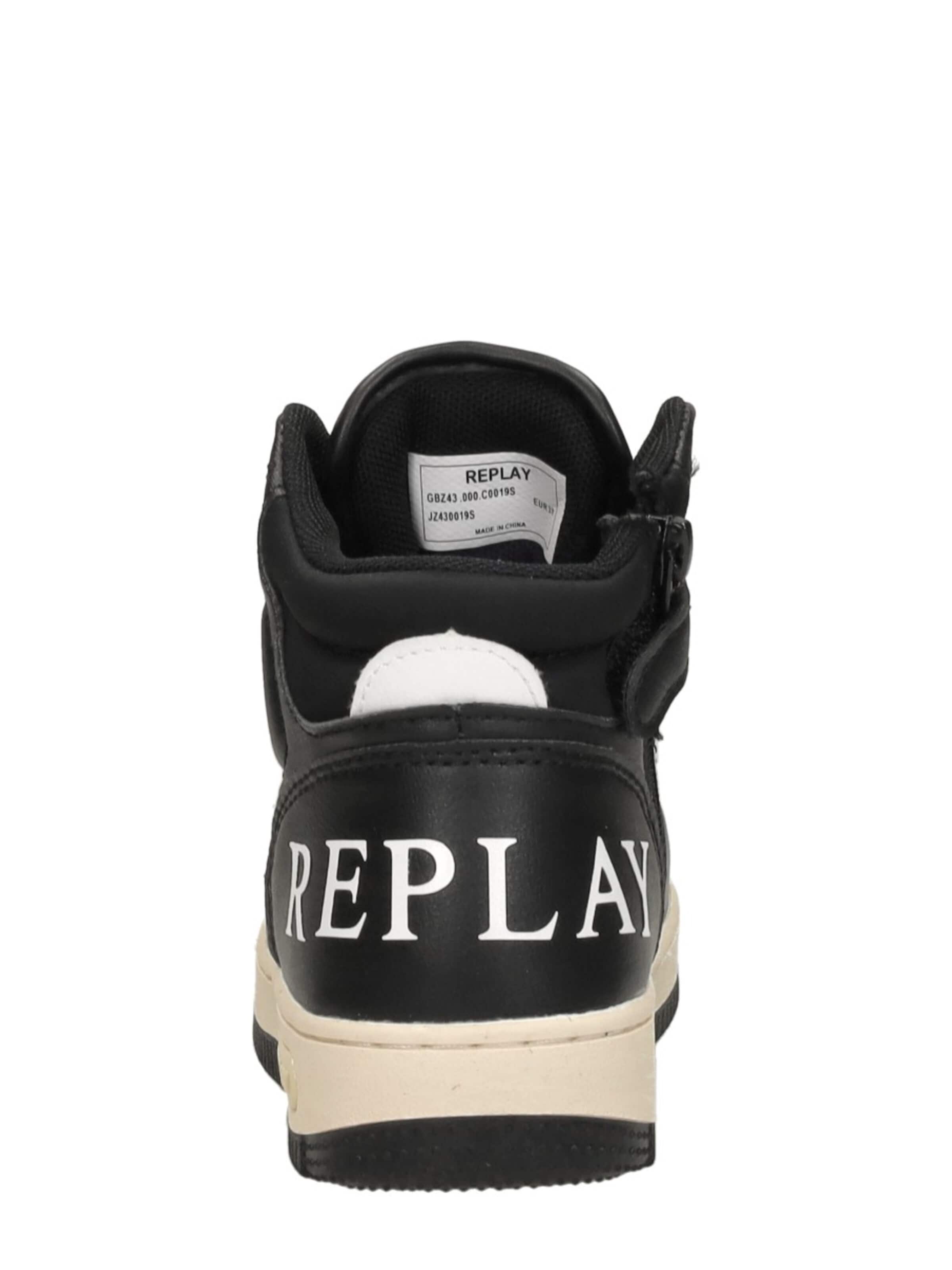 Baskets 'Epic JR Mid Boy 4' REPLAY en noir
