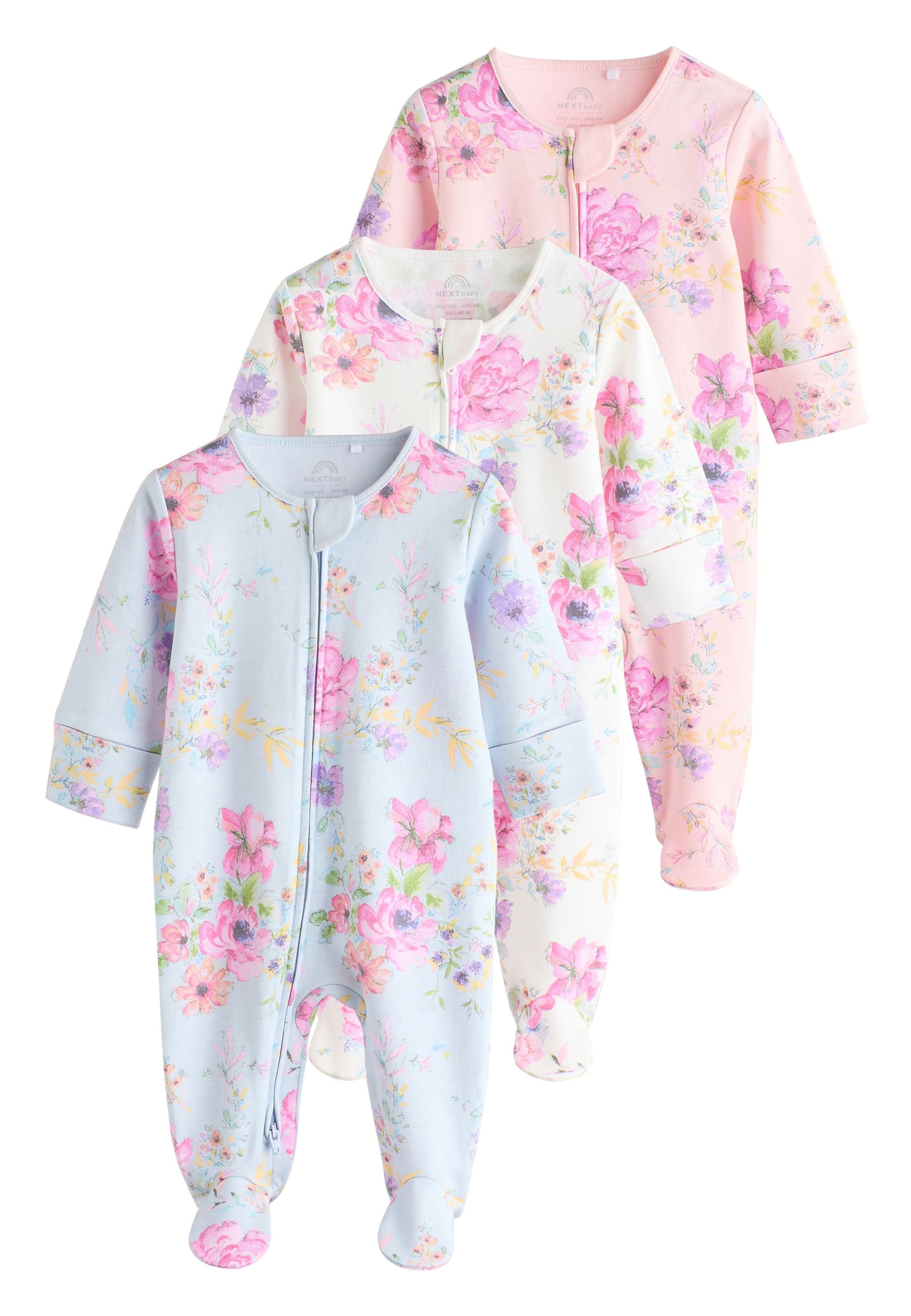 Next Pajamas in Blue: front