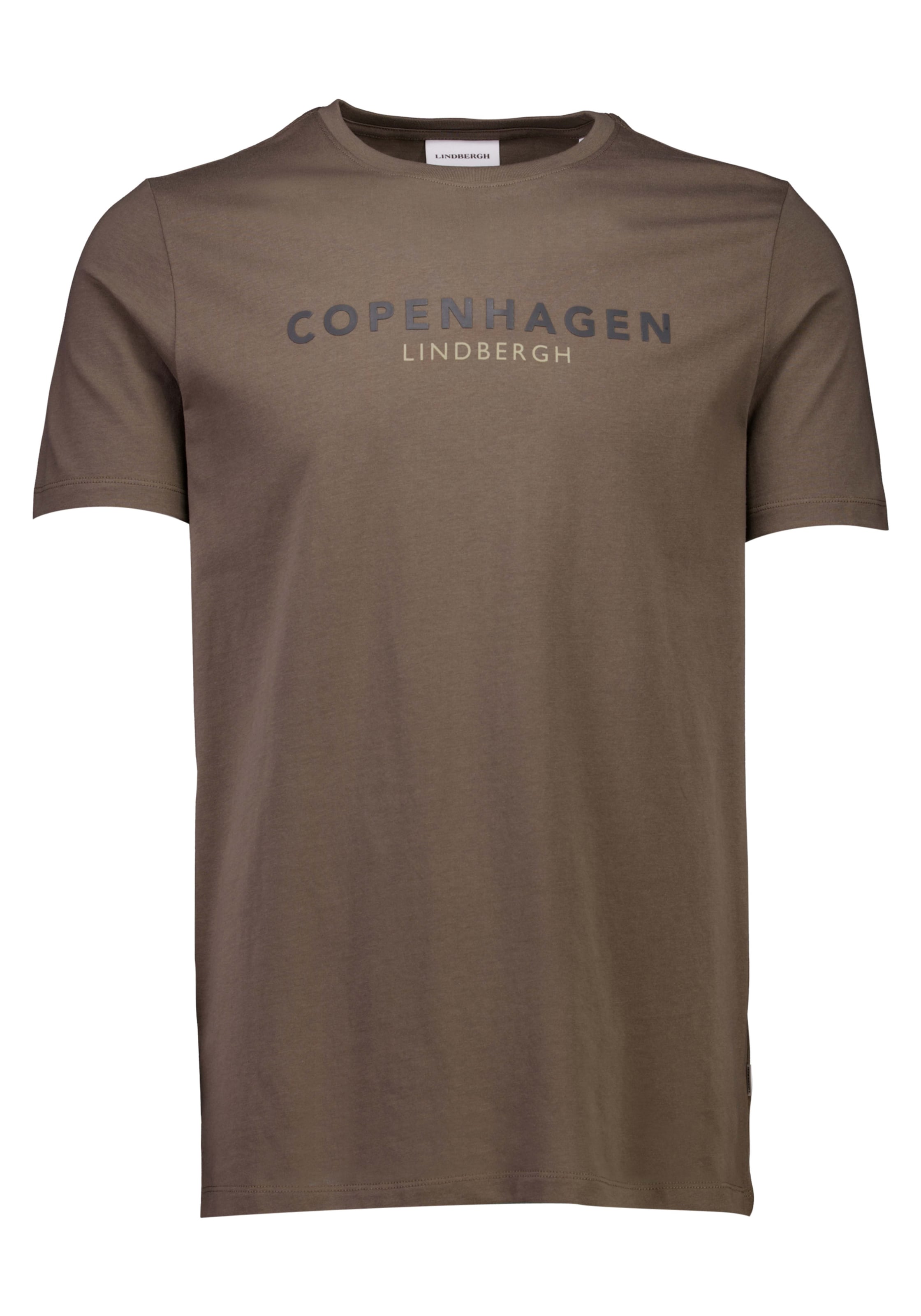 Lindbergh Shirt 'Copenhagen' in Brown: front