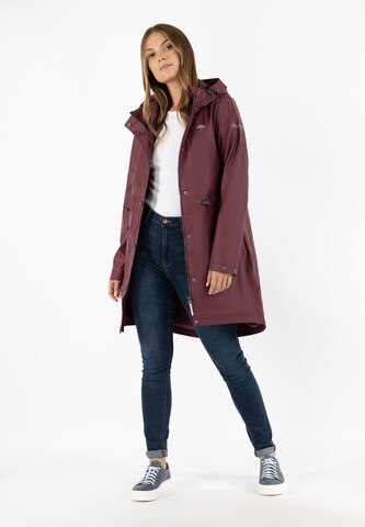 Cappotto funzionale 'Bridgeport' di Schmuddelwedda in marrone