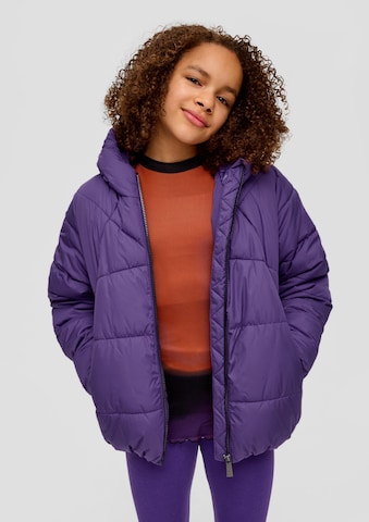 Veste mi-saison s.Oliver en violet : devant