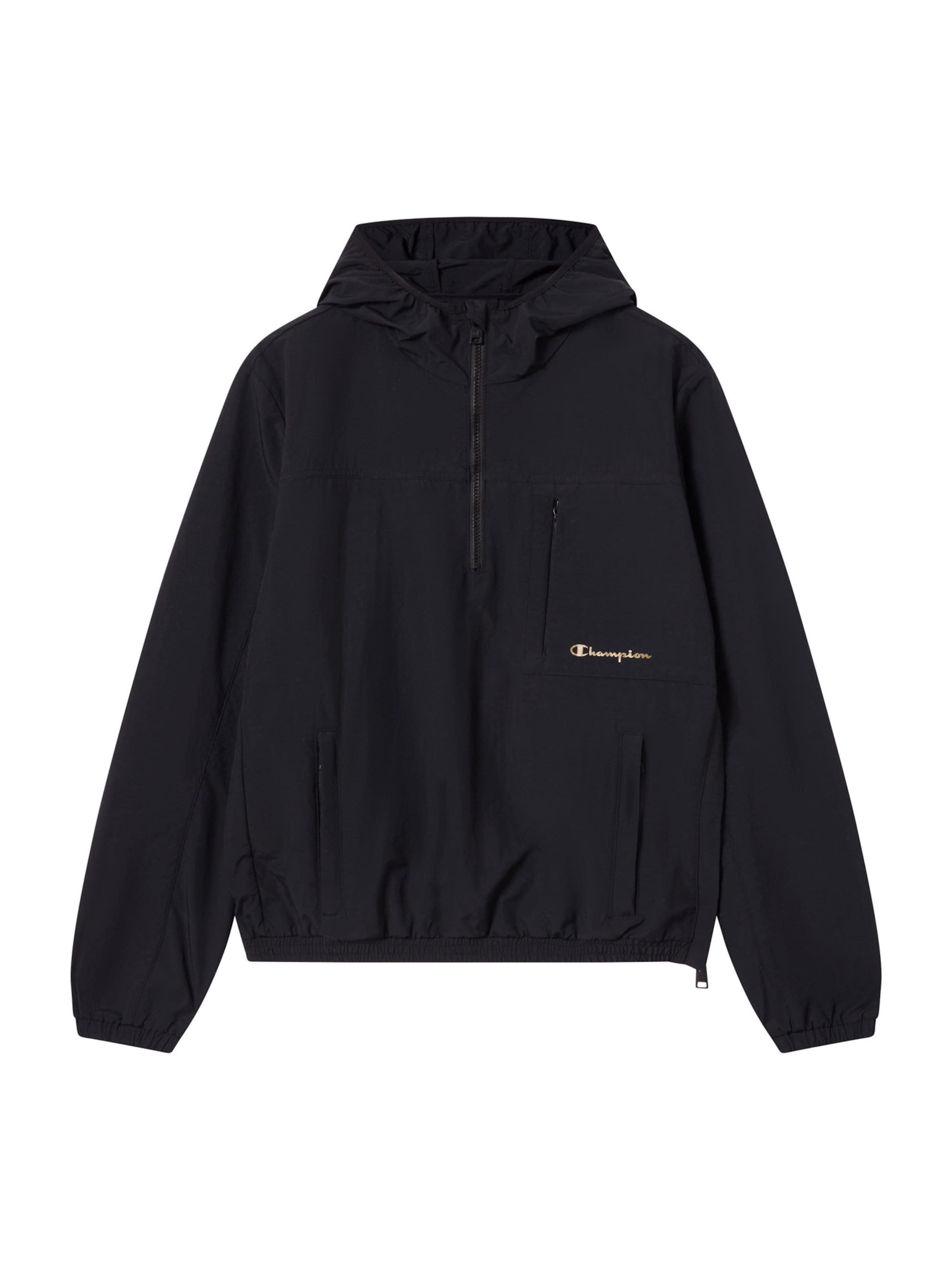 Champion Authentic Athletic Apparel Overgangsjakke i sort: forside