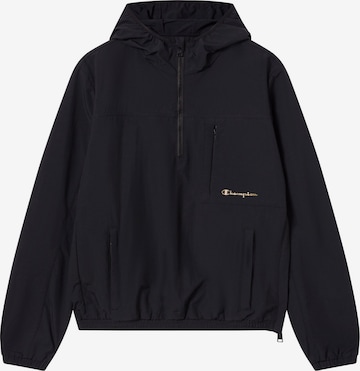 Champion Authentic Athletic Apparel Tussenjas in Zwart: voorkant