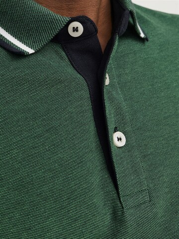 JACK & JONES Poloshirt 'JJEPaulos' in Grün
