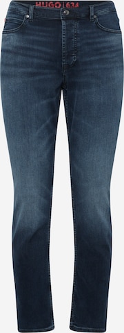 HUGO Red regular Jeans '634' i blå: forside