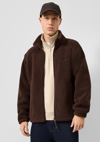 QS Jacke in Braun: Vorderseite