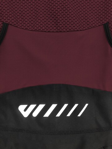 WULIBIKE - Ropa deportiva 'Wulibike Triathlonanzug Herren Eng anliegend, Kurzarm, rot, schnelltrocknend' en rojo