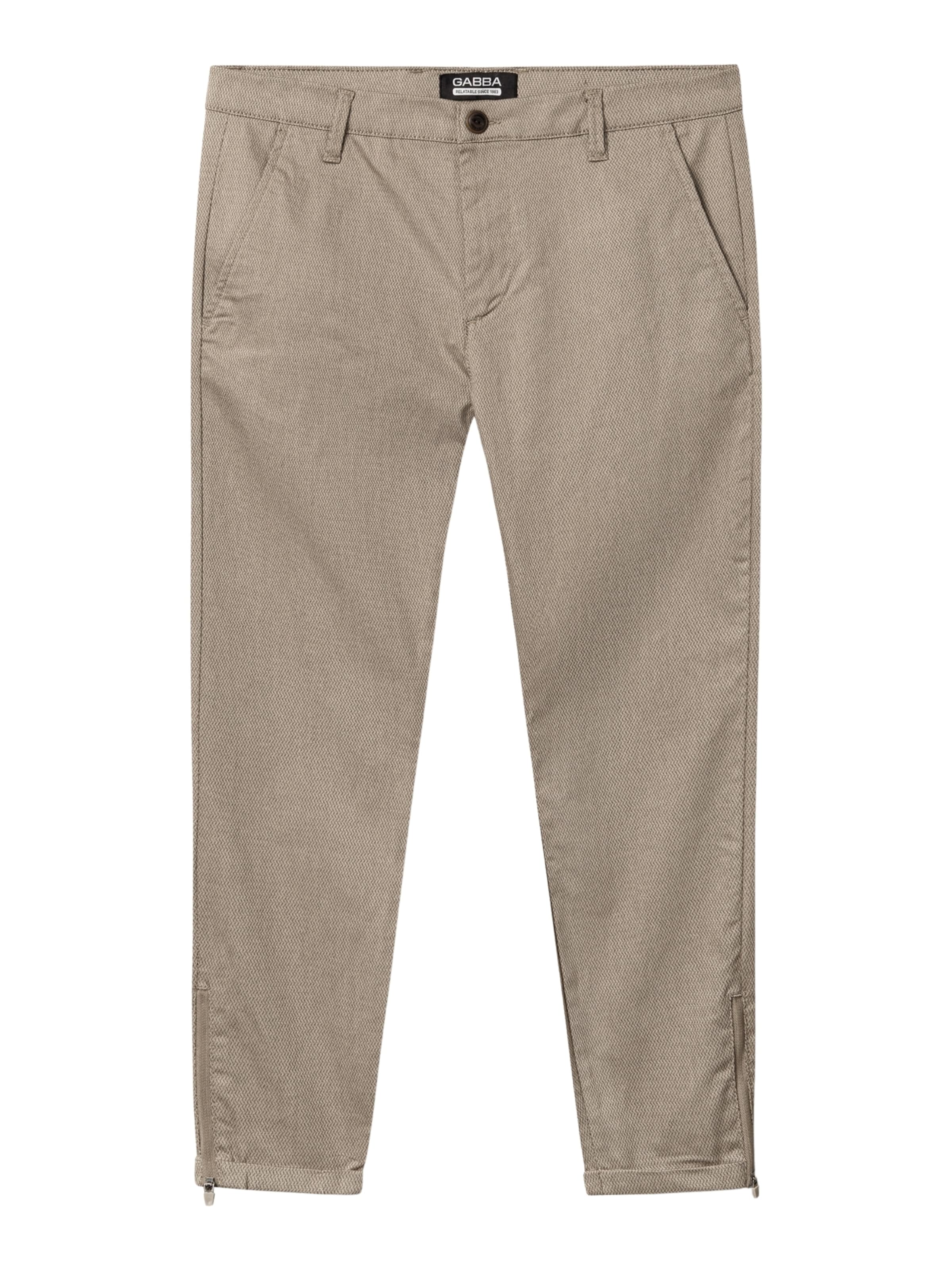 GABBA Брюки-чинос 'Pisa K3280 Dale' в Бежевый: спереди